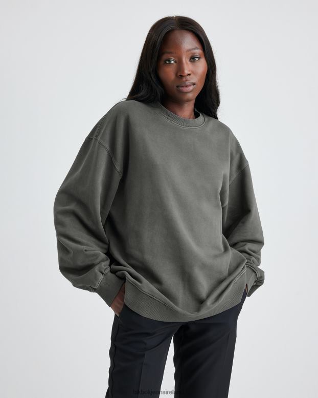 Bik Bok SH Oversized Crewneck Dark grey Clothing 8228899