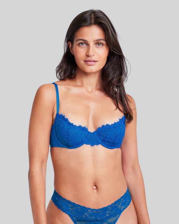 Bik Bok UW Forever balconette bra Deep blue Clothing 82288456