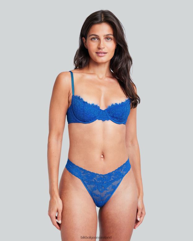 Bik Bok UW Lace thong color Deep blue Clothing 82288459